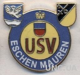 футбол.клуб Эшен-Маурен (Лихт.) ЭМАЛЬ /USV Eschen Mauren,Liechtenst.football pin