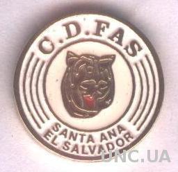 футбол.клуб ФАС (Сальвадор) тяжмет /FAS Santa Ana,El Salvador football pin badge