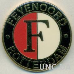 футбол.клуб Фейеноорд (Голланд)1 ЭМАЛЬ /Feyenoord,Netherlands football pin badge