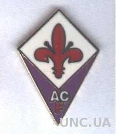 футбол.клуб Фиорентина (Италия)2 ЭМАЛЬ / AC Fiorentina, Italy football pin badge