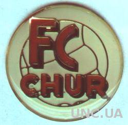 футбол.клуб ФК Хур (Швейцария) тяжмет / FC Chur, Switzerland football pin badge
