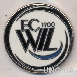 футбол.клуб ФК Виль (Швейцария) ЭМАЛЬ / FC Wil, Switzerland football pin badge