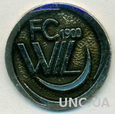 футбол.клуб ФК Виль (Швейцария) тяжмет / FC Wil, Switzerland football pin badge