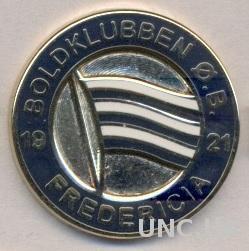 футбол.клуб Фредерисия (Дания) ЭМАЛЬ / Fredericia BK, Denmark football pin badge