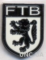 футбол.клуб ФТ Брауншвайг(Германия) ЭМАЛЬ / FT Braunschweig,Germany football pin