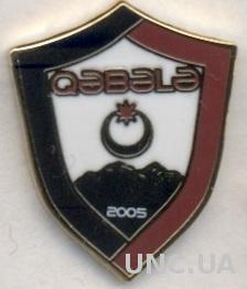 футбол.клуб Габала (Азербайджан)2 ЭМАЛЬ /Qabala FC,Azerbaijan football pin badge