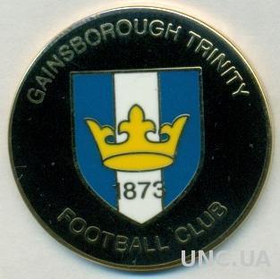 футбол.клуб Гейнсборо (Англия) ЭМАЛЬ / Gainsborough Trinity FC,England pin badge