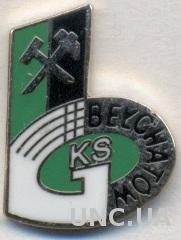 футбол.клуб ГКС Белхатув (Польша) ЭМАЛЬ /GKS Belchatow,Poland football pin badge