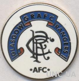 футбол.клуб Глазго Рейндж.(Шотл.)1 ЭМАЛЬ / Glasgow Rangers,Scotland football pin
