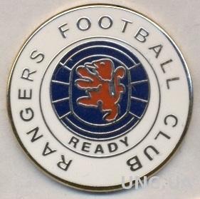 футбол.клуб Глазго Рейндж.(Шотл.)2 ЭМАЛЬ / Glasgow Rangers,Scotland football pin