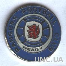 футбол.клуб Глазго Рейндж.(Шотл.)2 тяжмет /Glasgow Rangers,Scotland football pin