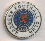 футбол.клуб Глазго Рейндж.(Шотл.)3 ЭМАЛЬ / Glasgow Rangers,Scotland football pin