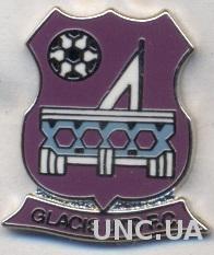 футбол.клуб Глэсис Ю.(Гибралтар) ЭМАЛЬ / Glacis United FC,Gibraltar football pin