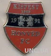 футбол.клуб Гонвед (Венгрия)1 ЭМАЛЬ / Budapest Honved,Hungary football pin badge