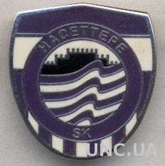 футбол.клуб Хачеттепе (Турция) ЭМАЛЬ /Hacettepe Ankara,Turkey football pin badge