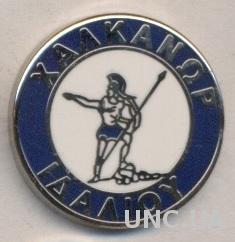 футбол.клуб Халканор (Кипр)2 ЭМАЛЬ /Halkanoras Idaliou,Cyprus football pin badge