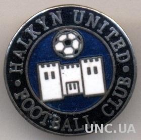 футбол.клуб Халкин Юнайтед (Уэльс) ЭМАЛЬ / Halkyn United FC,Wales football badge