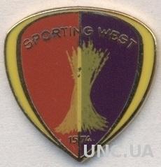 футбол.клуб Харелбеке (Бельгия) ЭМАЛЬ / SW Harelbeke, Belgium football pin badge