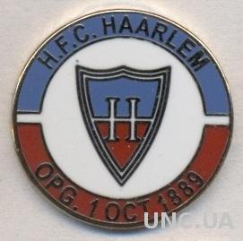 футбол.клуб Харлем (Голландия) ЭМАЛЬ /HFC Haarlem,Netherlands football pin badge