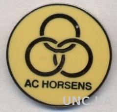 футбол.клуб Хорсенс (Дания) ЭМАЛЬ / AC Horsens,Denmark football enamel pin badge