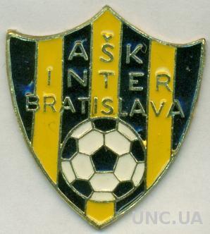 футбол.клуб Интер Братислава (Словакия)1 тяжмет /Inter Bratislava football badge
