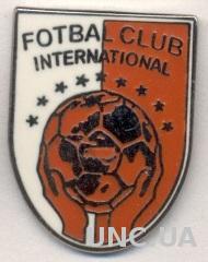 футбол.клуб Интернационал (Румыния) ЭМАЛЬ /FC International,Romania football pin