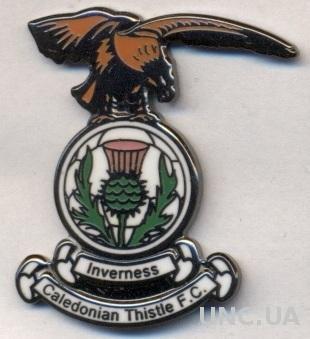 футбол.клуб Инвернесс(Шотландия) ЭМАЛЬ /Inverness CT,Scotland football pin badge