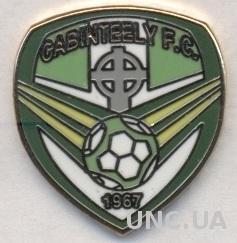 футбол.клуб Кабинтили (Ирландия) ЭМАЛЬ /Cabinteely FC,Ireland football pin badge