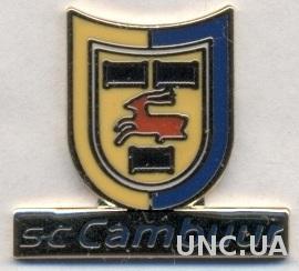 футбол.клуб Камбюр (Голландия)2 ЭМАЛЬ /SC Cambuur,Netherlands football pin badge