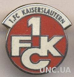 футбол.клуб Кайзерсл.(Герм.)2 ЭМАЛЬ / 1.FC Kaiserslautern,Germany football badge