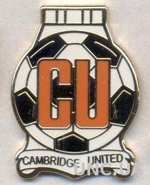 футбол.клуб Кембридж (Англия) ЭМАЛЬ /Cambridge United,England football pin badge