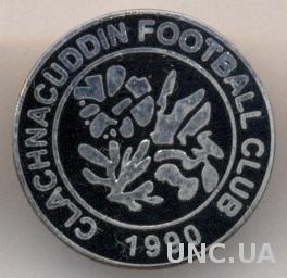 футбол.клуб Клачнакуддин (Шотл.) ЭМАЛЬ /Clachnacuddin FC,Scotland football badge