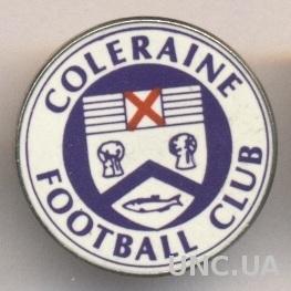 футбол.клуб Колрейн (Сев.Ирландия) тяжмет /Coleraine FC,N.Ireland football badge