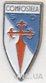 футбол.клуб Компостела (Испания) тяжмет / SD Compostela,Spain football pin badge