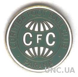 футбол.клуб Коритиба (Бразилия), ЭМАЛЬ / Coritiba FC, Brazil football pin badge