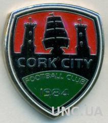 футбол.клуб Корк Сити (Ирландия)1 ЭМАЛЬ /Cork City FC,Ireland football pin badge