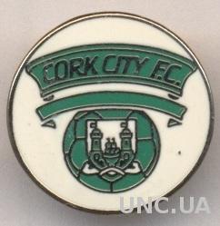футбол.клуб Корк Сити (Ирландия)2 ЭМАЛЬ / Cork City FC, Ireland football badge