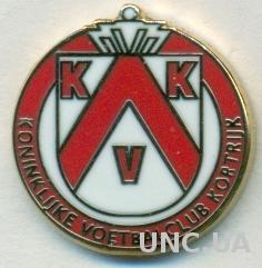 футбол.клуб Кортрейк (Бельгия)1 ЭМАЛЬ / KV Kortrijk, Belgium football pin badge