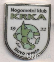 футбол.клуб Крка (Словения) ЭМАЛЬ / Krka Novo Mesto, Slovenia football pin badge