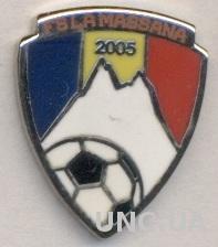 футбол.клуб Ла-Массана (Андорра) ЭМАЛЬ /FS La Massana,Andorra football pin badge