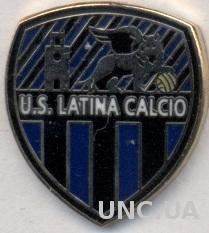 футбол.клуб Латина (Италия)1 ЭМАЛЬ / US Latina Calcio, Italy football pin badge