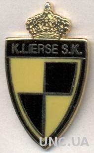 футбол.клуб Льерс=Лиерс (Бельгия), ЭМАЛЬ / Lierse SK, Belgium football pin badge