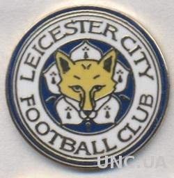 футбол.клуб Лестер (Англия)1 ЭМАЛЬ /Leicester City FC,England football pin badge
