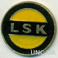 футбол.клуб Лиллестрeм (Норвег) тяжмет / Lillestrom SK,Norway football pin badge