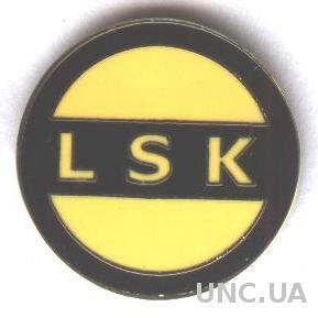 футбол.клуб Лиллестрeм (Норвегия) ЭМАЛЬ /Lillestrom SK,Norway football pin badge