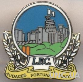 футбол.клуб Линфилд (Сев.Ирландия)2 ЭМАЛЬ / Linfield FC,N.Ireland football badge