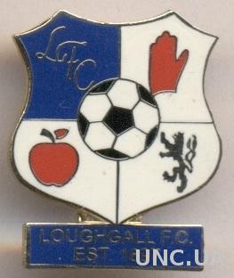футбол.клуб Лофголл (Сев.Ирландия) ЭМАЛЬ / Loughgall FC,N.Ireland football badge