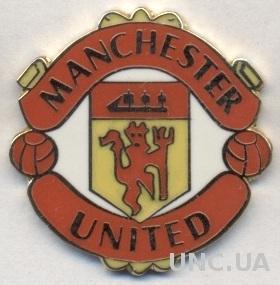 футбол.клуб Манчестер Юнайтед (Англия)2 ЭМАЛЬ / Manchester United FC,England pin