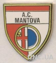 футбол.клуб Мантова (Италия) ЭМАЛЬ / AC Mantova, Italy football enamel pin badge