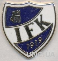 футбол.клуб Мариехамн (Финляндия)ЭМАЛЬ /IFK Mariehamn,Finland football pin badge
